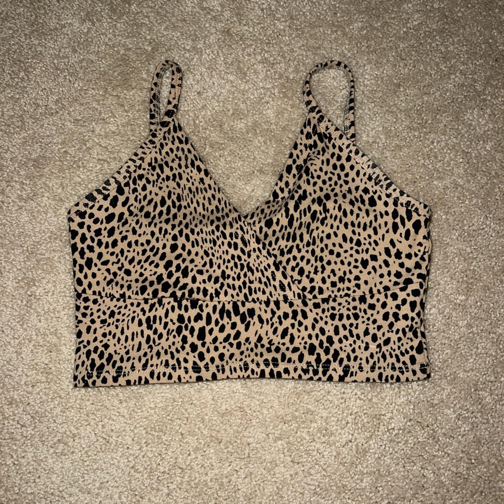 pacsun cheetah top